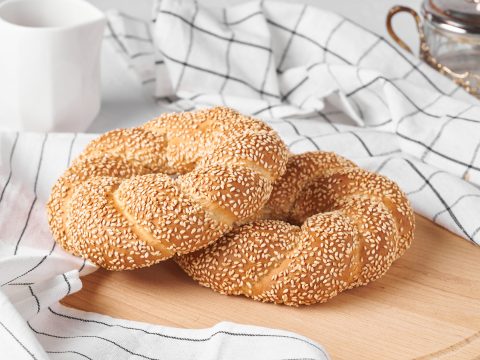 Симит с кунжутом, 100 гр — Жуковский хлеб